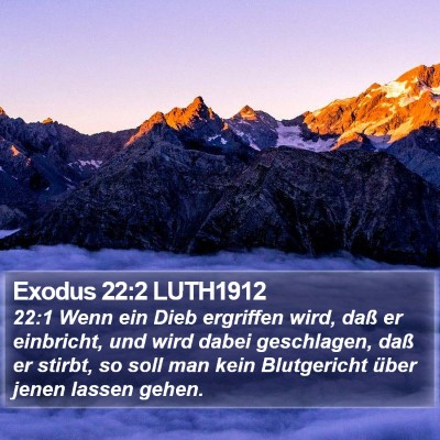 Exodus 22:2 LUTH1912 Bible Verse Image