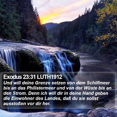 Exodus 23:31 LUTH1912 Bible Verse Image