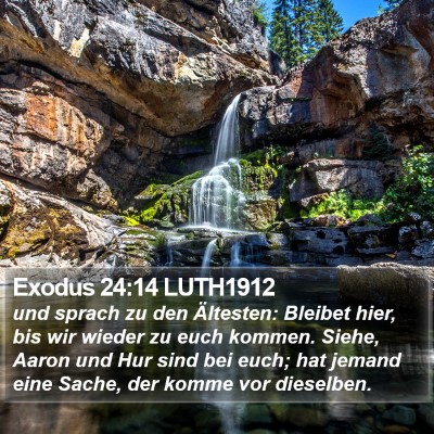 Exodus 24:14 LUTH1912 Bible Verse Image
