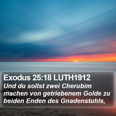 Exodus 25:18 LUTH1912 Bible Verse Image