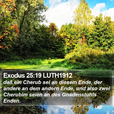 Exodus 25:19 LUTH1912 Bible Verse Image