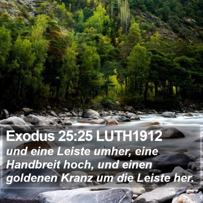 Exodus 25:25 LUTH1912 Bible Verse Image