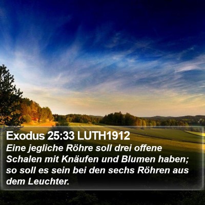 Exodus 25:33 LUTH1912 Bible Verse Image