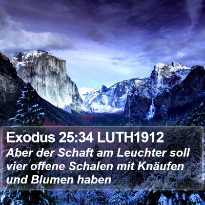 Exodus 25:34 LUTH1912 Bible Verse Image