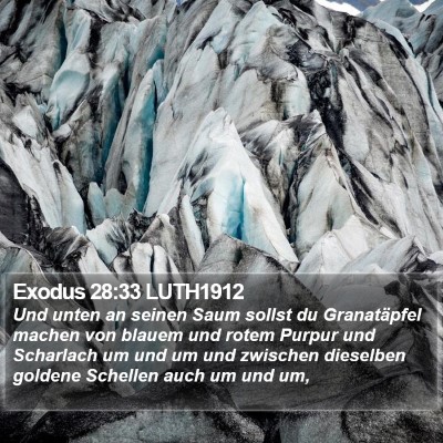 Exodus 28:33 LUTH1912 Bible Verse Image