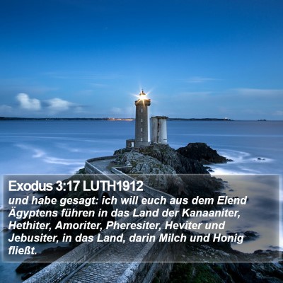 Exodus 3:17 LUTH1912 Bible Verse Image