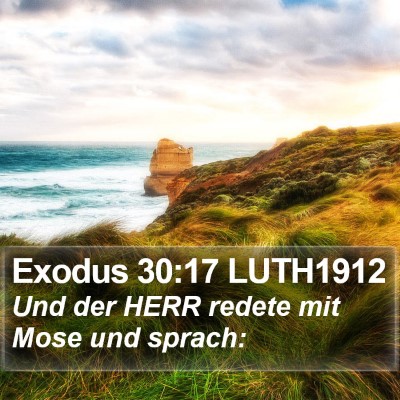Exodus 30:17 LUTH1912 Bible Verse Image