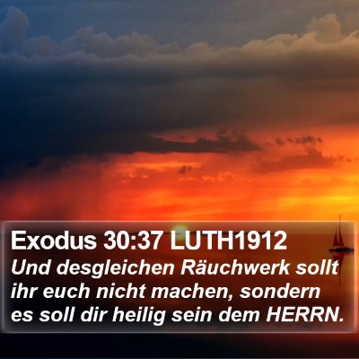 Exodus 30:37 LUTH1912 Bible Verse Image