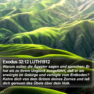 Exodus 32:12 LUTH1912 Bible Verse Image