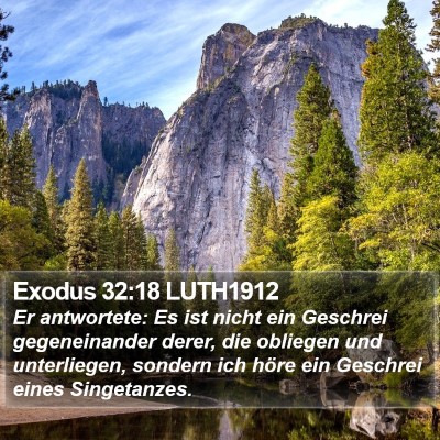 Exodus 32:18 LUTH1912 Bible Verse Image