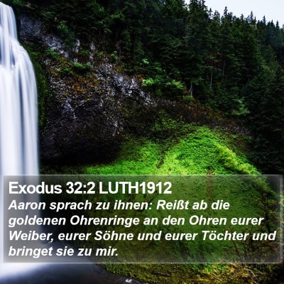 Exodus 32:2 LUTH1912 Bible Verse Image