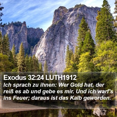 Exodus 32:24 LUTH1912 Bible Verse Image