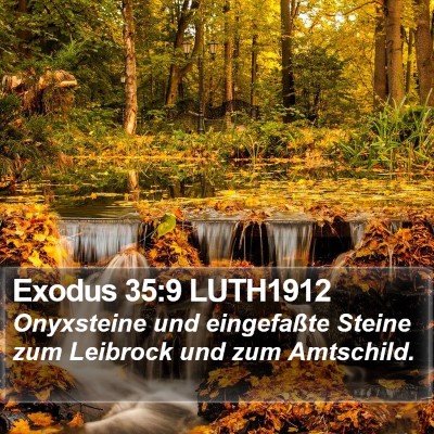 Exodus 35:9 LUTH1912 Bible Verse Image