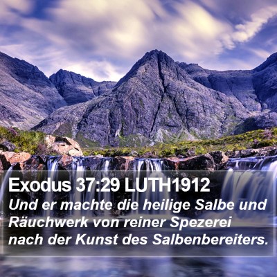Exodus 37:29 LUTH1912 Bible Verse Image