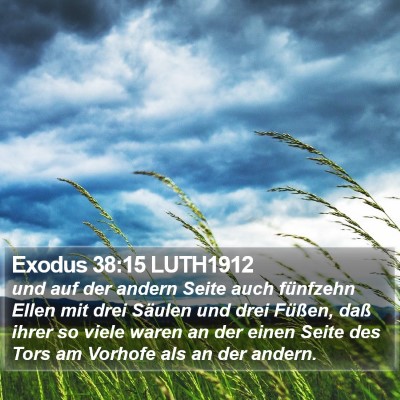 Exodus 38:15 LUTH1912 Bible Verse Image