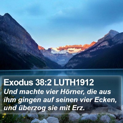 Exodus 38:2 LUTH1912 Bible Verse Image
