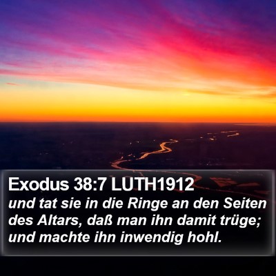 Exodus 38:7 LUTH1912 Bible Verse Image