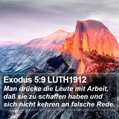 Exodus 5:9 LUTH1912 Bible Verse Image