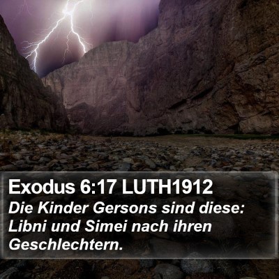 Exodus 6:17 LUTH1912 Bible Verse Image