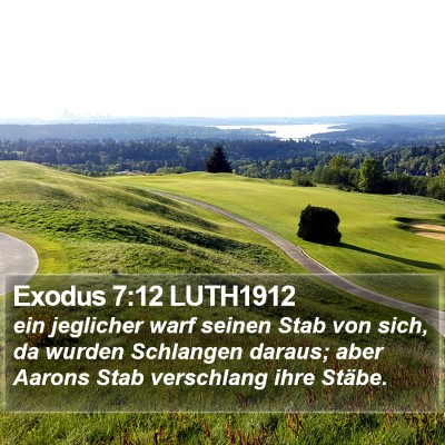 Exodus 7:12 LUTH1912 Bible Verse Image