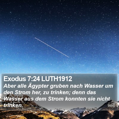 Exodus 7:24 LUTH1912 Bible Verse Image
