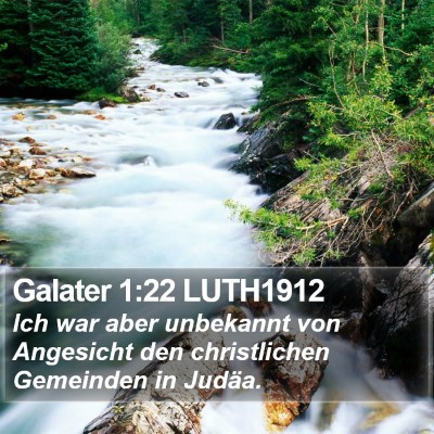 Galater 1:22 LUTH1912 Bible Verse Image