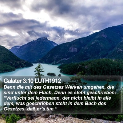 Galater 3:10 LUTH1912 Bible Verse Image