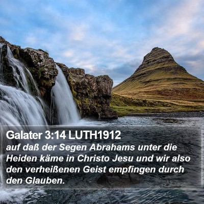 Galater 3:14 LUTH1912 Bible Verse Image