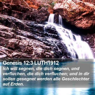 Genesis 12:3 LUTH1912 Bible Verse Image