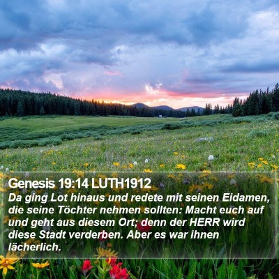 Genesis 19:14 LUTH1912 Bible Verse Image