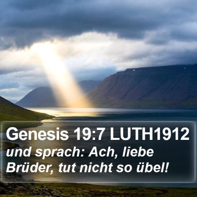 Genesis 19:7 LUTH1912 Bible Verse Image