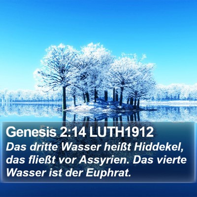 Genesis 2:14 LUTH1912 Bible Verse Image
