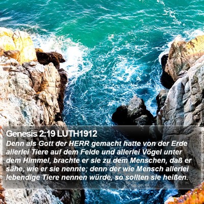 Genesis 2:19 LUTH1912 Bible Verse Image
