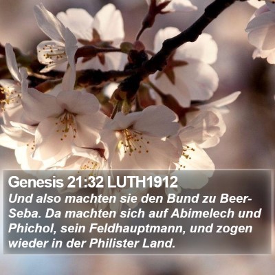 Genesis 21:32 LUTH1912 Bible Verse Image