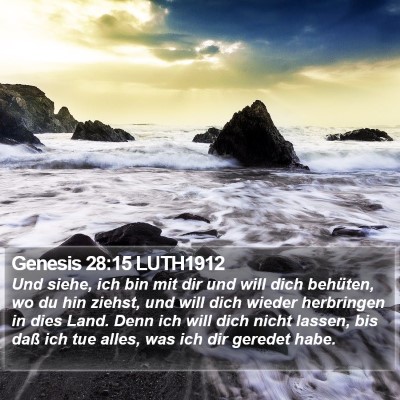 Genesis 28:15 LUTH1912 Bible Verse Image