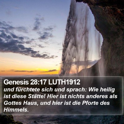 Genesis 28:17 LUTH1912 Bible Verse Image