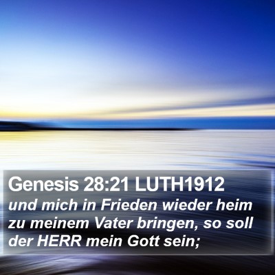 Genesis 28:21 LUTH1912 Bible Verse Image