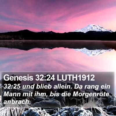 Genesis 32:24 LUTH1912 Bible Verse Image