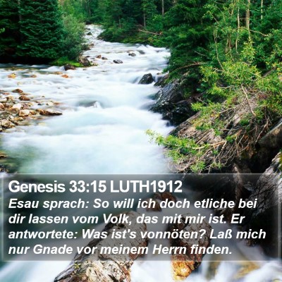 Genesis 33:15 LUTH1912 Bible Verse Image
