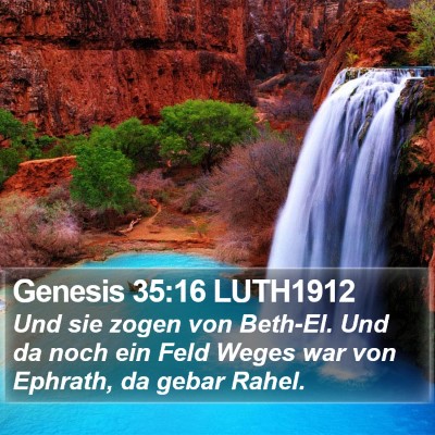 Genesis 35:16 LUTH1912 Bible Verse Image