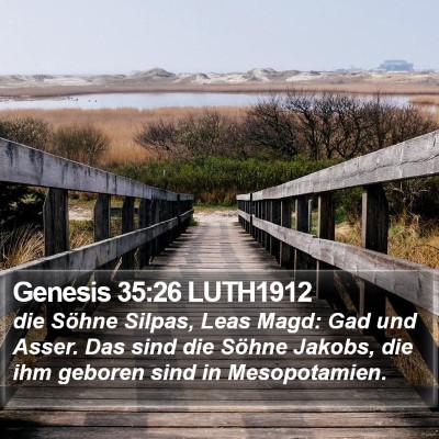 Genesis 35:26 LUTH1912 Bible Verse Image