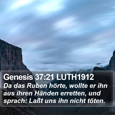 Genesis 37:21 LUTH1912 Bible Verse Image