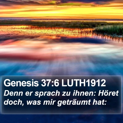 Genesis 37:6 LUTH1912 Bible Verse Image