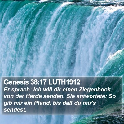 Genesis 38:17 LUTH1912 Bible Verse Image