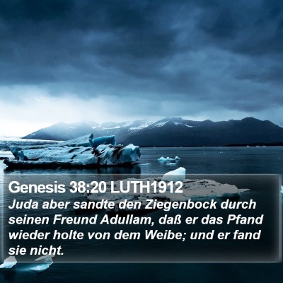 Genesis 38:20 LUTH1912 Bible Verse Image