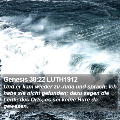 Genesis 38:22 LUTH1912 Bible Verse Image