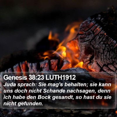Genesis 38:23 LUTH1912 Bible Verse Image
