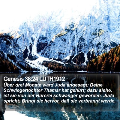 Genesis 38:24 LUTH1912 Bible Verse Image