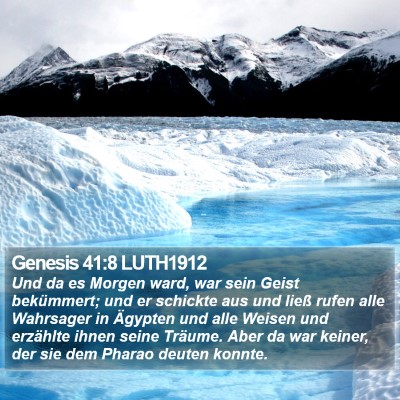 Genesis 41:8 LUTH1912 Bible Verse Image