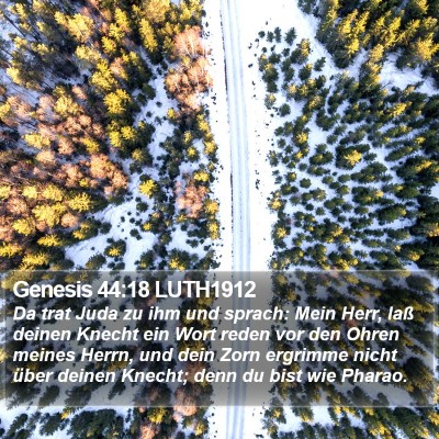 Genesis 44:18 LUTH1912 Bible Verse Image